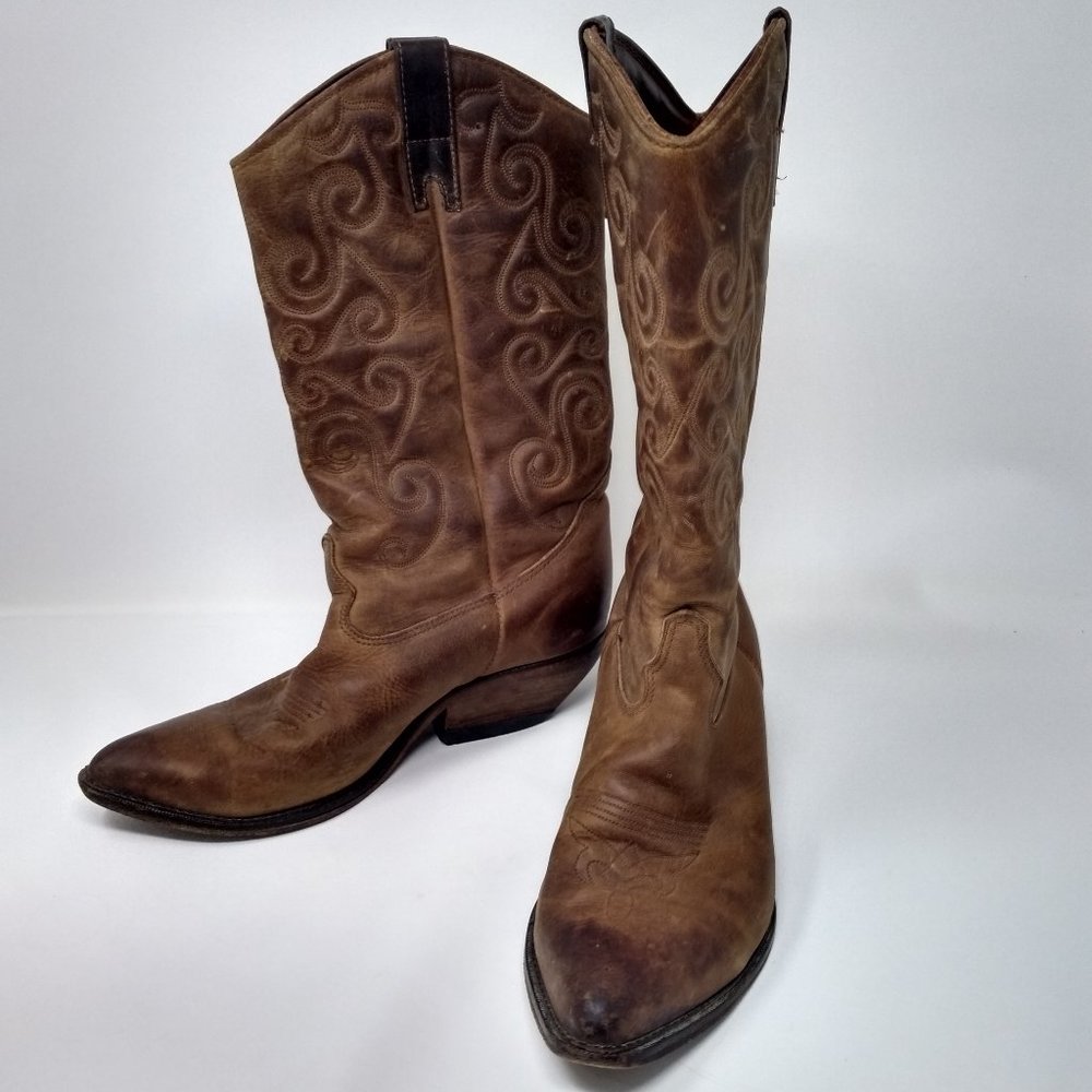 Zodiac Vintage Cowboy Boots Women's 6 1/2